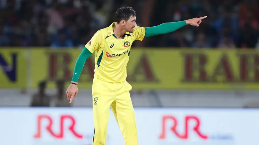 Mitchell Starc scored a hat-trick before the start of the World Cup