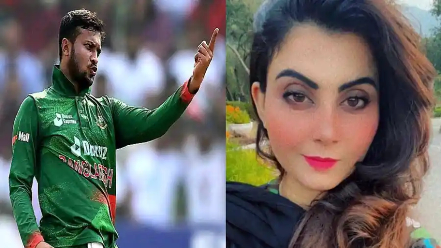 Pakistani model will have dinner with Shakib if India loses