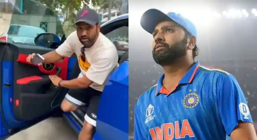 Before the Bangladesh match, Rohit paid a fine for driving at a speed of 215 km