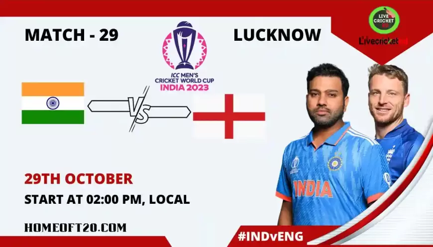 ind vs eng 29th match icc cricket world cup