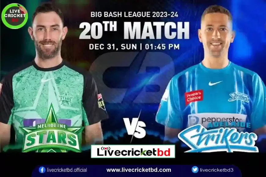 ADS vs MLS, 20th Match, Big Bash League 2023-24