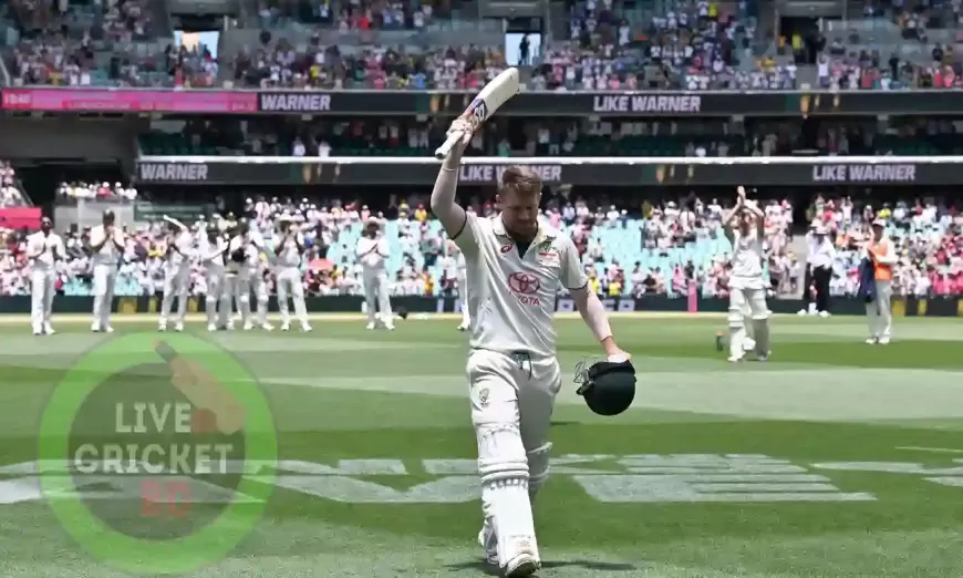 David Warner exits Test innings for the last time