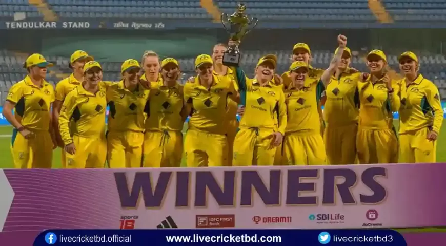 Australia showed their ruthless side to win the series