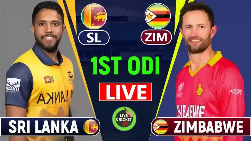 Live Cricket Score, Sri Lanka vs Zimbabwe, 1st T20I