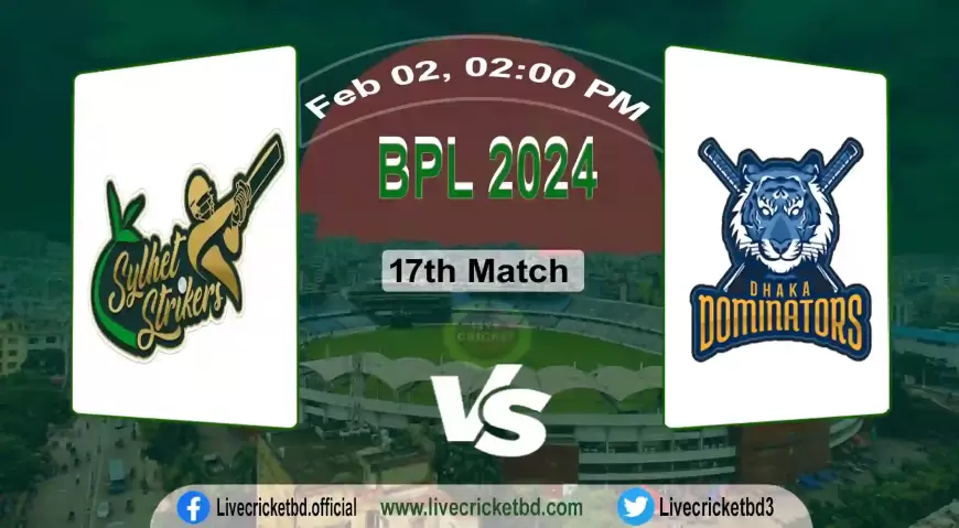 Live Cricket Score Sylhet Strikers vs Durdanto Dhaka, 17th Match