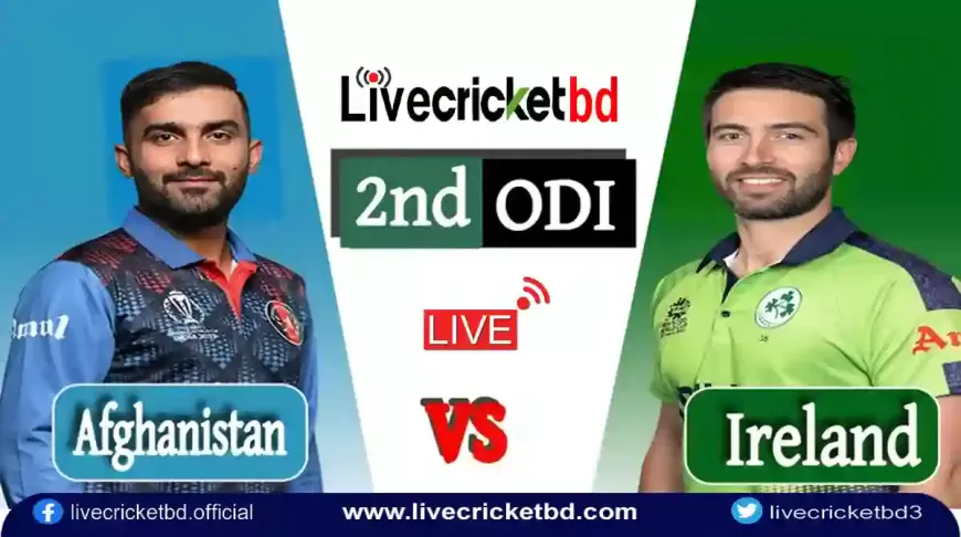 Live Cricket Score, Afghanistan vs Ireland, 2nd OD