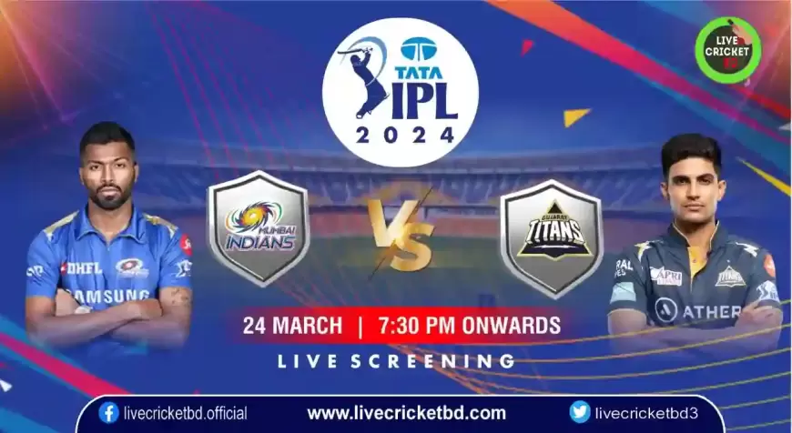 Gujarat Titans vs Mumbai Indians, 5th Match