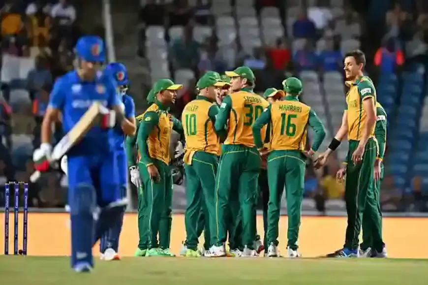 South Africa will play World Cup final first time after defeating Afghanistan