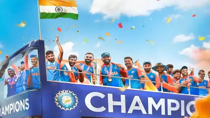 Rohit returned home after 105 hours of winning the World Cup