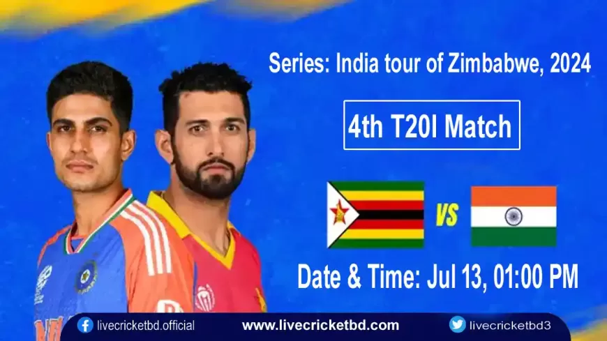 Zimbabwe vs India, 4th T20I