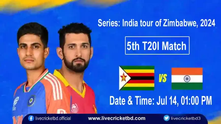 India vs Zimbabwe, 5th T20I