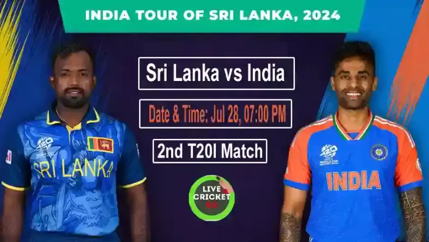 Sri Lanka vs India, 2nd T20I