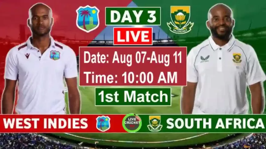 West Indies vs South Africa, 1st Test