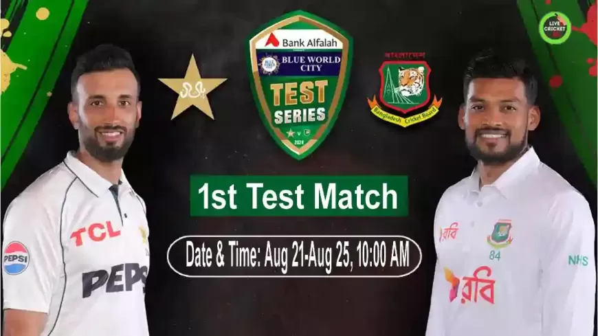 Pakistan vs Bangladesh, 1st Test