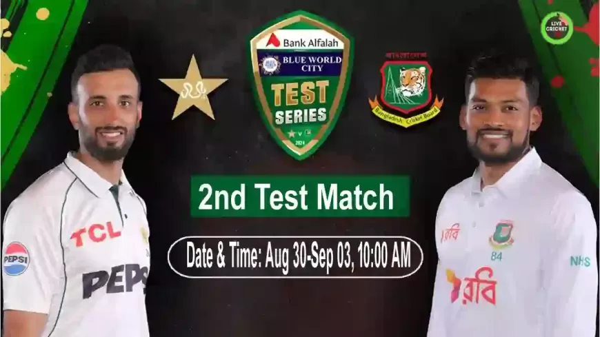 Pakistan vs Bangladesh, 2nd Test