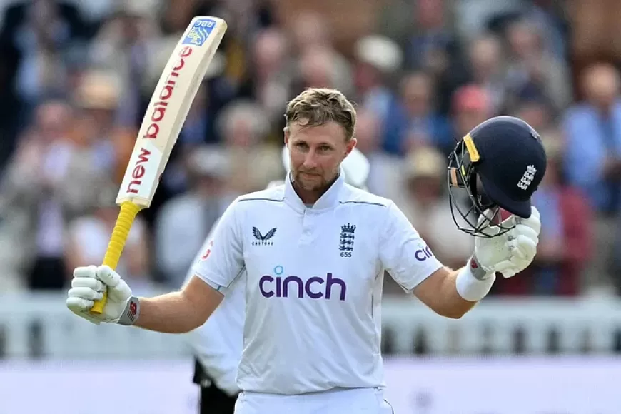 Joe Root is not named on the page of Test record book