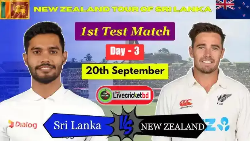 Sri Lanka vs New Zealand, 1st Test