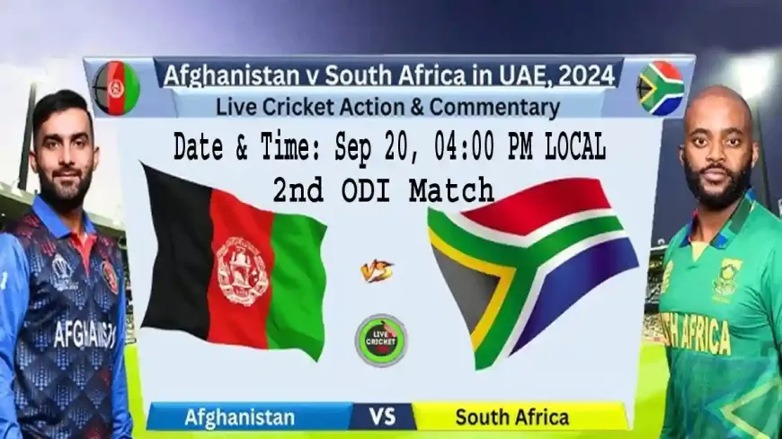 Afghanistan vs South Africa, 2nd ODI