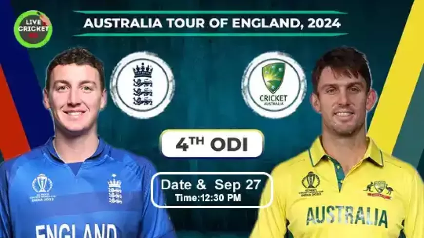 England vs Australia, 4th ODI