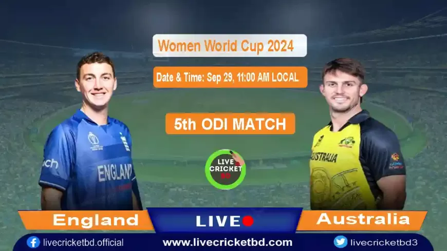 England vs Australia, 5th ODI