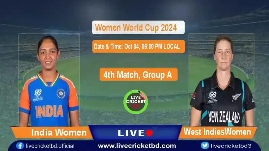 India Women vs New Zealand Women, 4th Match, Group A