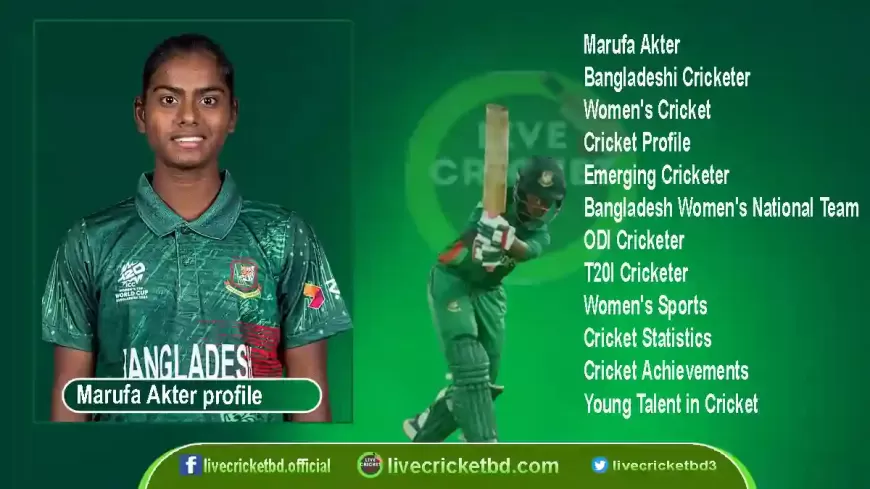 Marufa Akter - Bangladesh Women’s Cricket Team | Fast Bowler | Profile