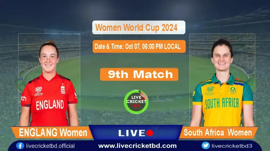 England Women vs South Africa Women, 9th Match