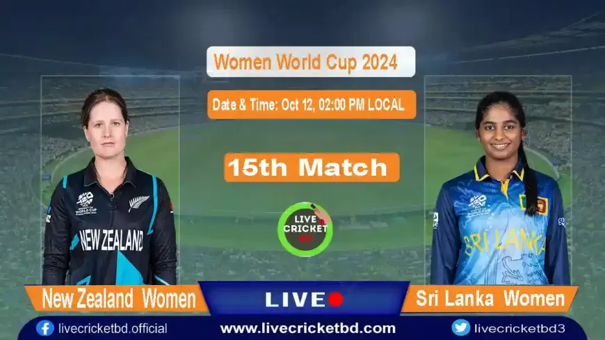 New Zealand Women vs Sri Lanka Women, 15th Match