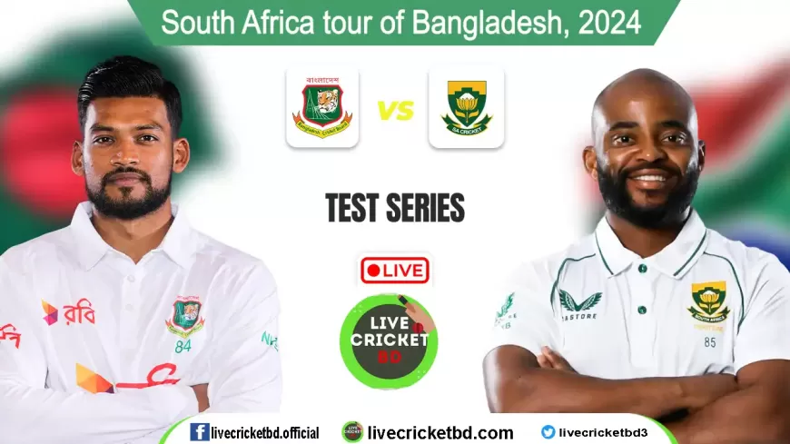 South Africa tour of Bangladesh, 2024 Matches schedule