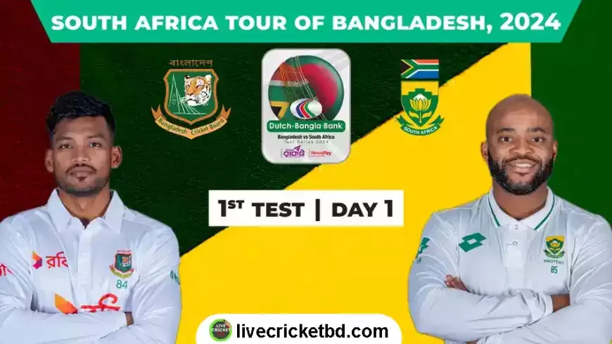 Bangladesh vs South Africa, 1st Test  Match Report