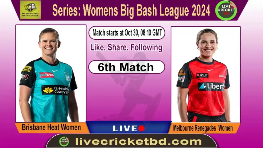 Brisbane Heat vs  Melbourne Renegades 6th Match Analyse Report