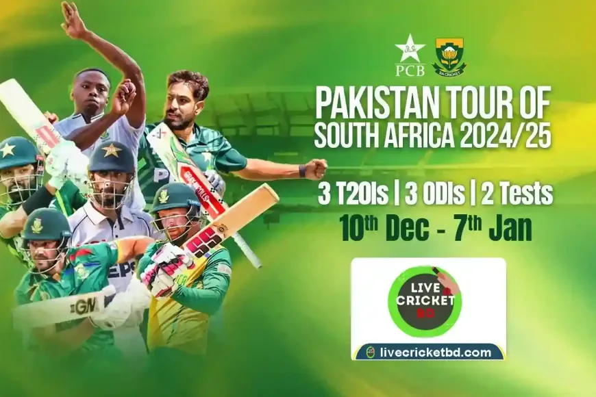 Pakistan tour of South Africa, 2024 25 Latest News, Live Cricket