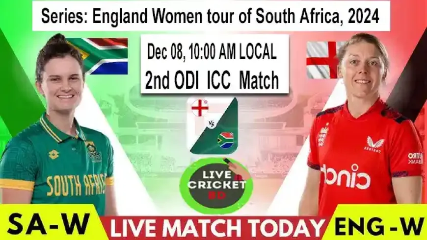 South Africa Women vs England Women, 2nd ODI Match Live Cricket Score