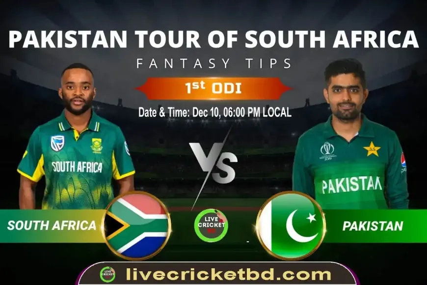 South Africa vs Pakistan, 1st T20I Macth Live Cricket Score