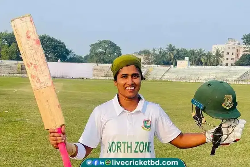 Why should Farzana Haque sit still when Nigar Sultana has scored a century?